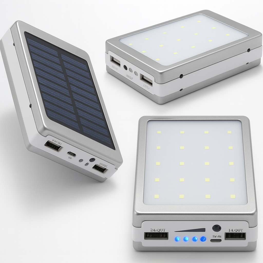 Solar Power Bank, Portable Charger