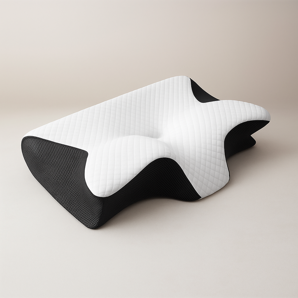 Ultiem comfort: ergonomisch nekkussen van traagschuim voor verlichting en ondersteuning van nekpijn