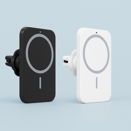 Magnetic Wireless Car Charger &amp; Phone Mount
