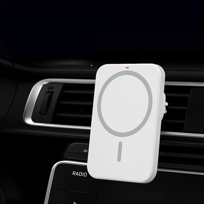Magnetic Wireless Car Charger &amp; Phone Mount