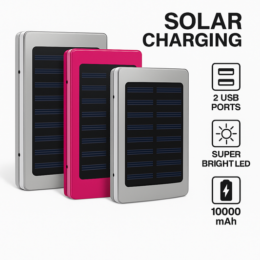 Solar Power Bank, Portable Charger